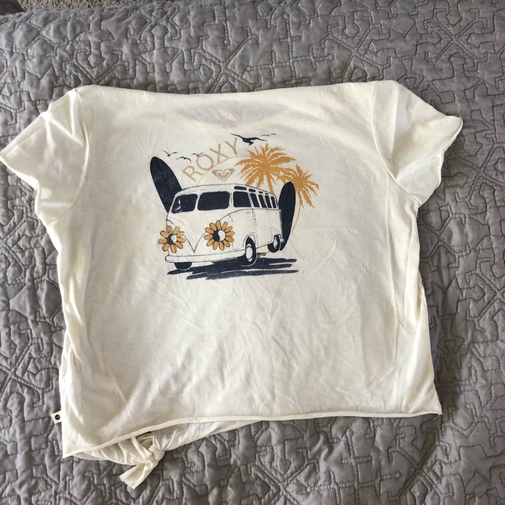 Tie up ROXY crop top